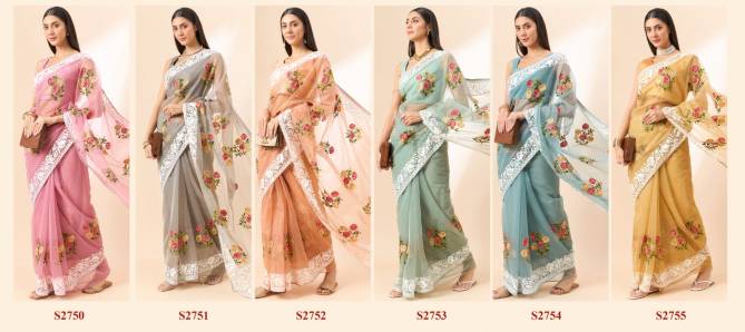 Roozal Vol 8 By Mahotsav Festive Designer Organza Wear Saree Surat Wholesale Market 